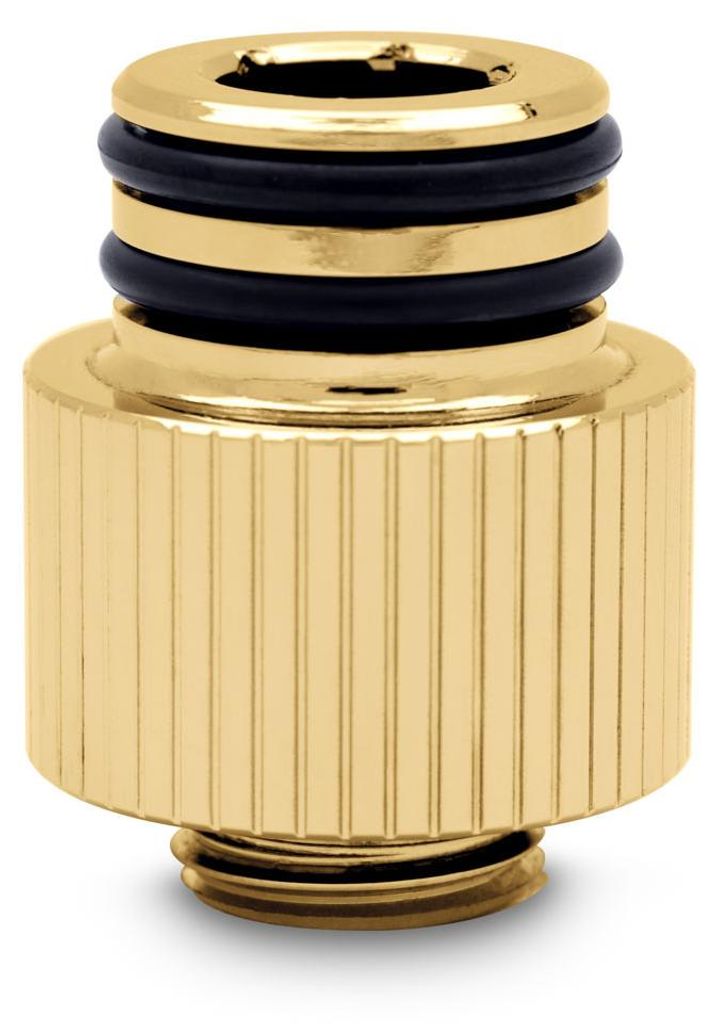 EK-Quantum Torque Push-In Adapter M 14 - Gold, Verbindung