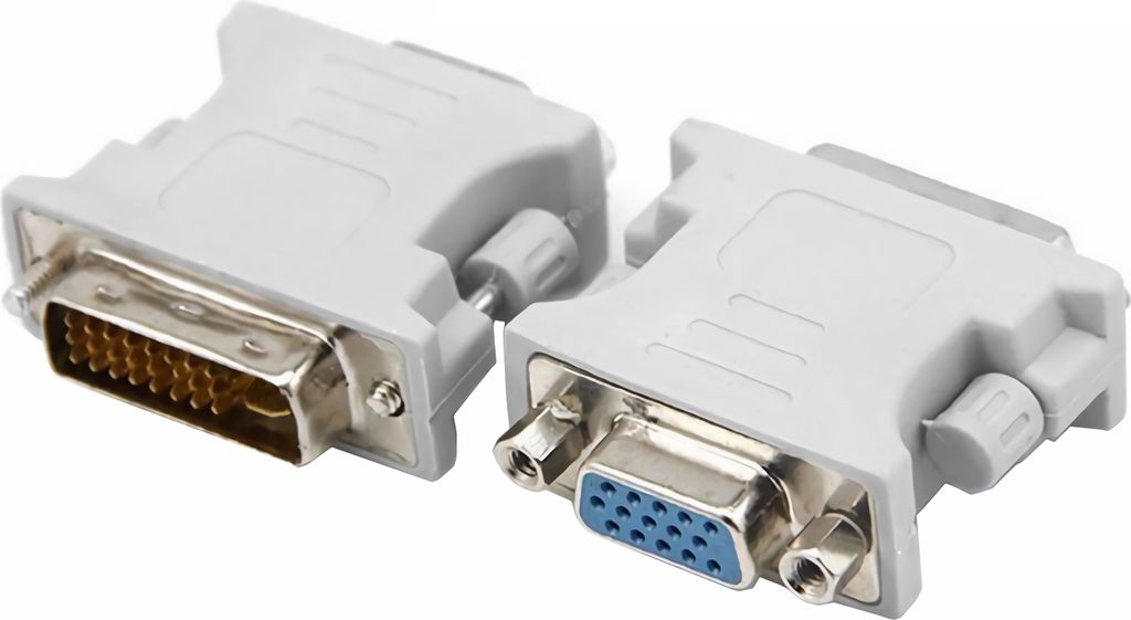 H63 DVI D-Stecker auf VGA-Buchse Adapter DVI / 24+1 Pin Stecker auf VGA Buchse
