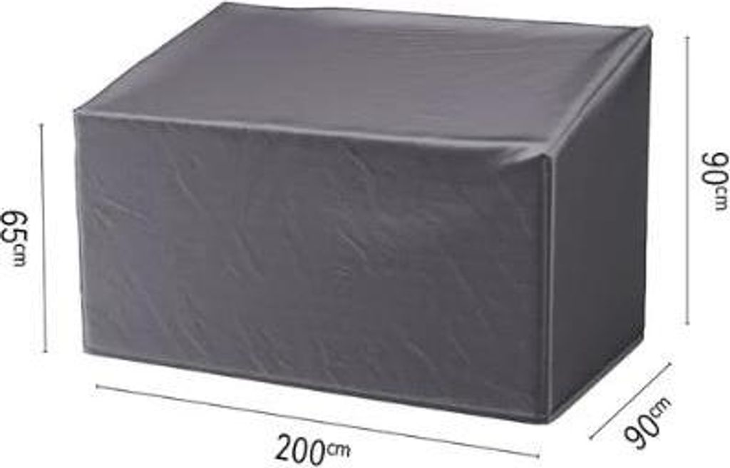 Platinum AeroCover Loungesofa-Bezug mit hoher Rückenlehne 200 x 90 x H 65/90