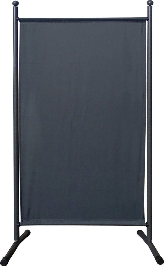 Paravent Outdoor Wetterfest 180 x 78 cm Grau | Raumteiler Produktbild 