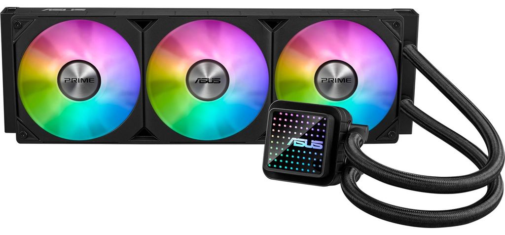 ASUS Prime LC 360 ARGB - Prozessor-Flüssigkeitskühlsystem - Kühlergröße: 360 mm - (für: LGA1700, LGA1200, LGA115x Socket, AM4, AM5, LGA1851)