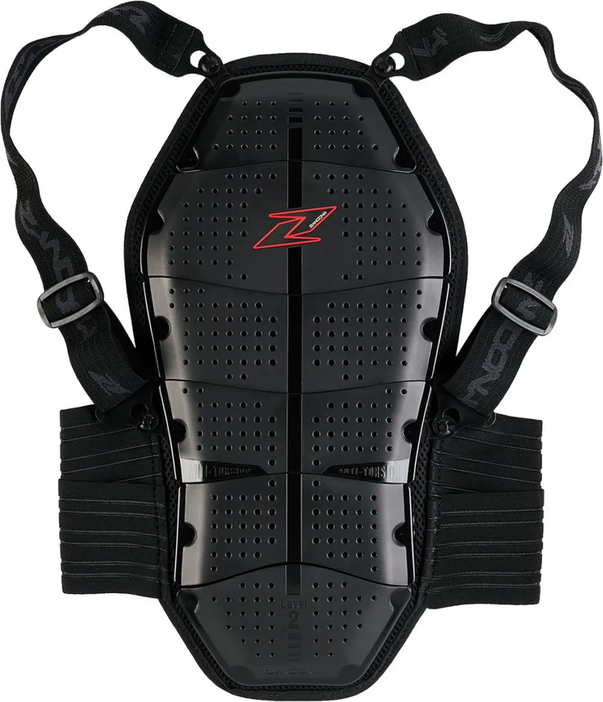Zandona Pro Shell X6 dorsale ergonomique et respirante Noire en L