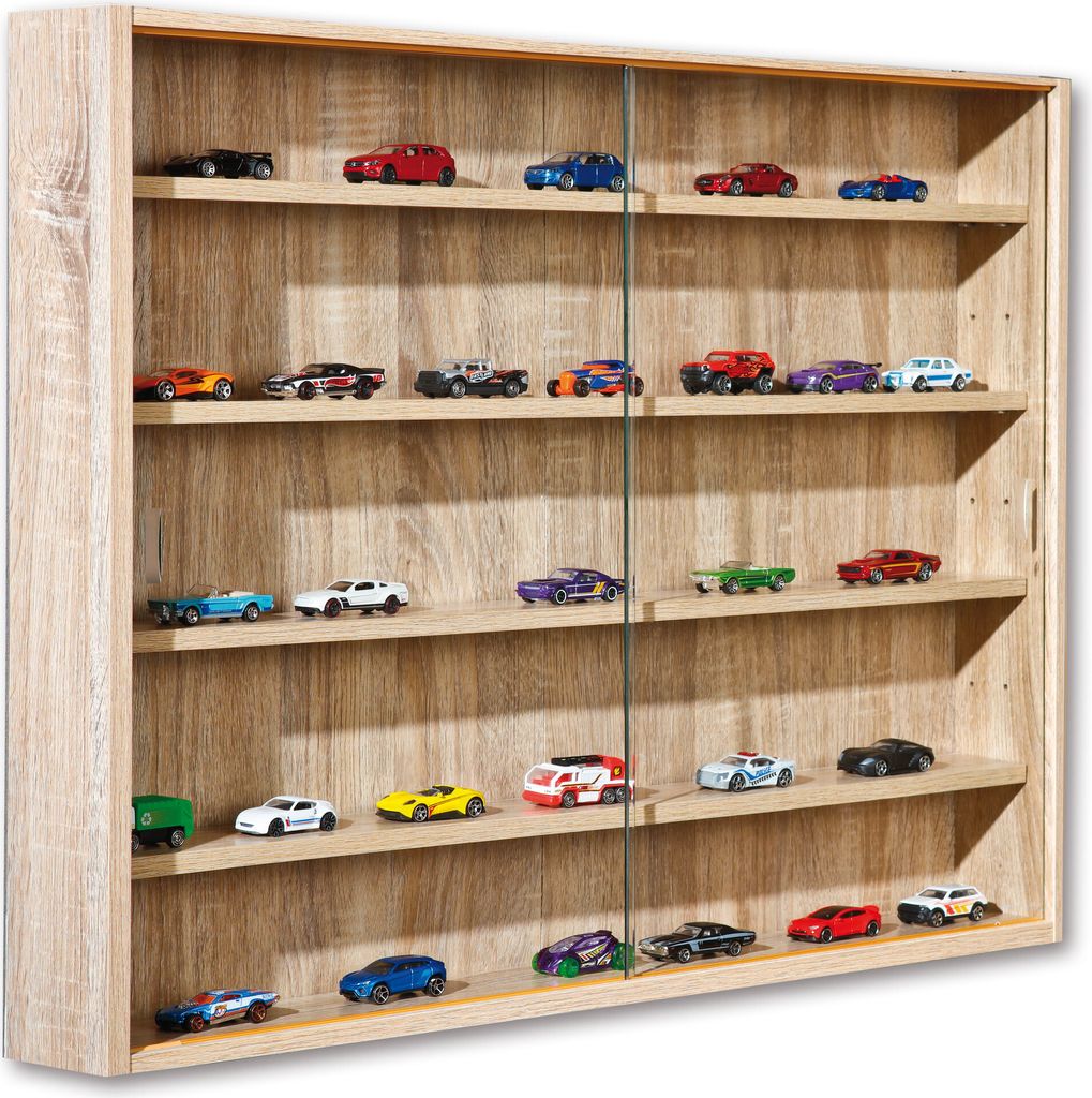 Inter Link Sammlervitrine, Sonoma Eiche -  Transportschaden Produktbild 
