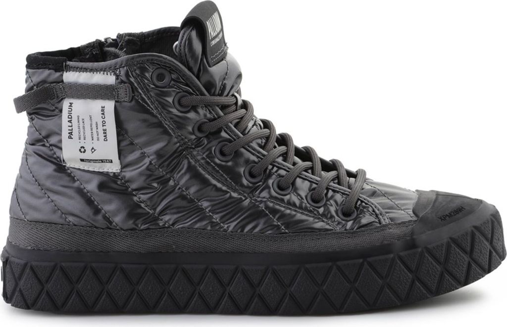 Palladium Schnürboots Damen 31393438343137 Grau 38 EU