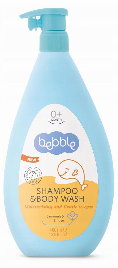 Champú y gel para bebés de 400 ml, aroma a manzanilla / Imagen del producto 
