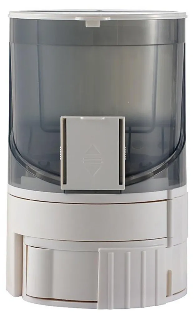 Distributeur eau par siphon et croquettes avec rebord anti-fuite