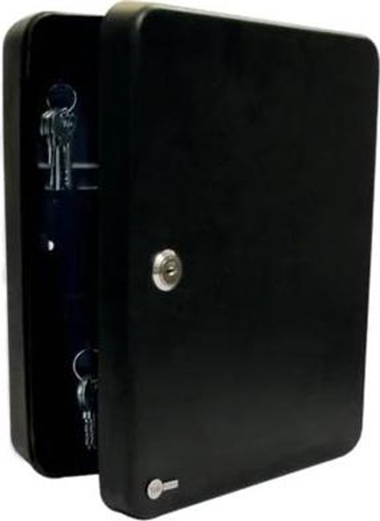 Yale Schlüsseltresor Medium YKB/540/BB2 mit Zahlenschloss für 46 Tasten,Schwarz