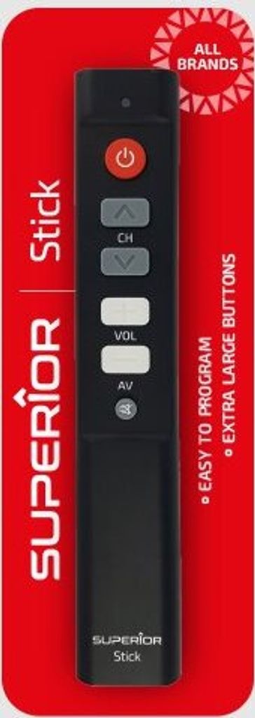 SUPERIOR STICK programovatelný dálkový ovladač pro TV a Obrázek produktu 