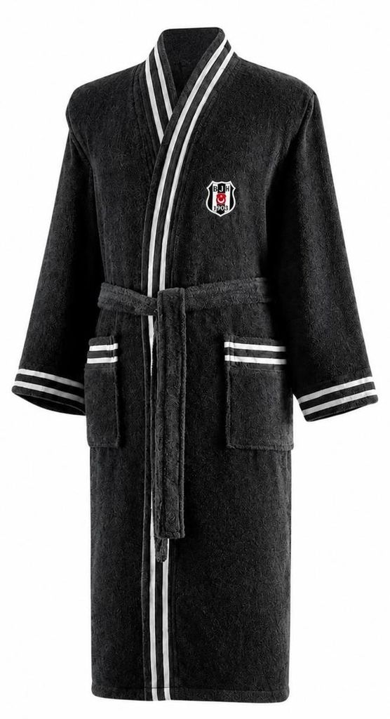 Taç Beşiktaş JK Bademantel mit Schalkragen für Herren & Produktbild 