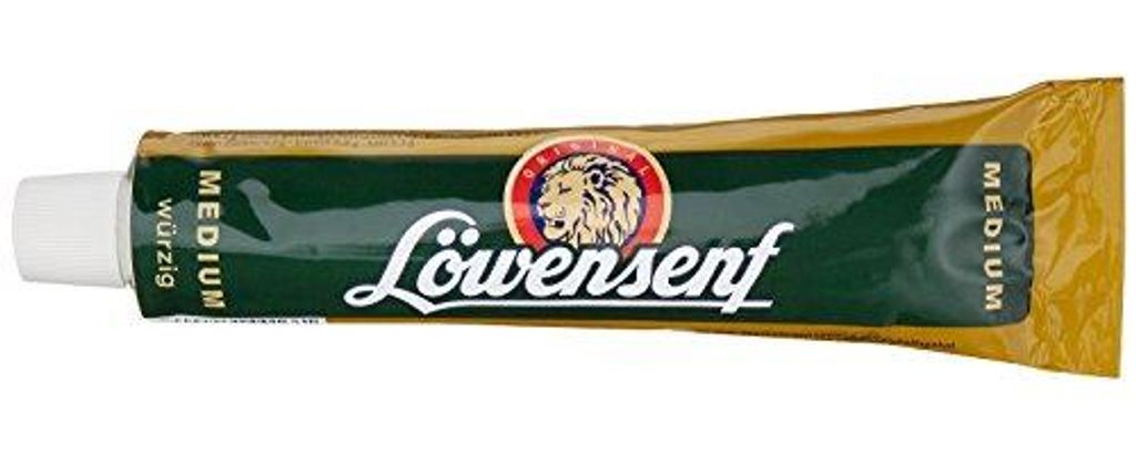 Moutarde au lion moyenne (tube de 200 ml) Image du produit 
