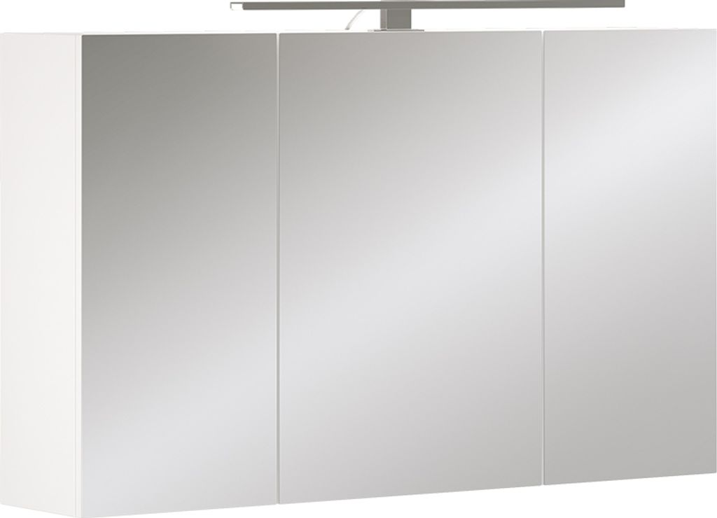Mobile a specchio per il bagno Vicco Lavio Bianco 100 x 60 Immagine del prodotto 