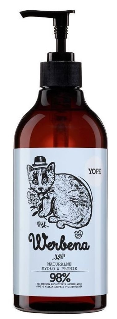 Mýdlo Verbéna 500ml - Přírodní tekuté mýdlo Yope Obrázek produktu 