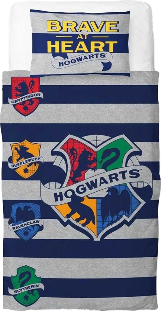 Parure Harry Potter TC151 Réversible : Lit Simple Confortable et Facile d'Entretien