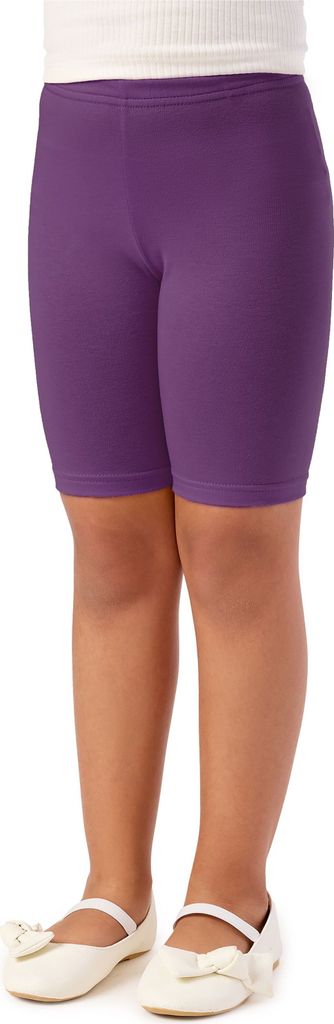 Merry Style Mädchen Kurze Leggings aus Baumwolle MS10-227 (Purpur,122).