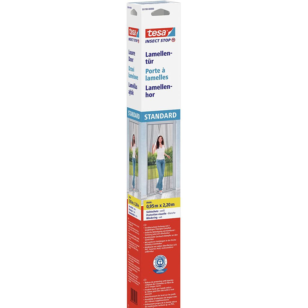 TESA 55198-00000, 2200 mm, 950 mm, Biały Zdjęcie produktu 
