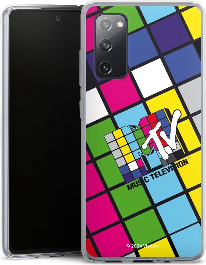 DeinDesign Handyhülle für Samsung Galaxy S20 FE Silikon Hülle Case Smartphone Schutzhülle Fanartikel Offizielles Lizenzprodukt MTV Music Televison