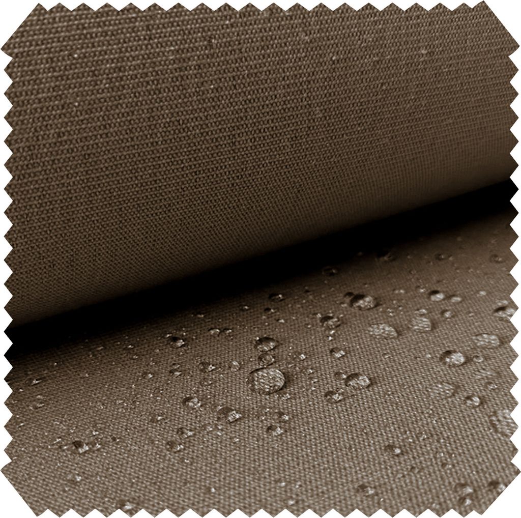 novely ILLINOIS B04 Outdoor-Stoff Olefin UV++ Polsterstoff Möbelstoff | Meterware | 1lfm - Farbe: 34 Dunkelbeige