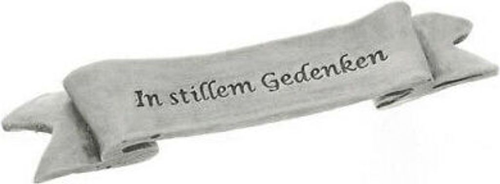 Grabbanner Poly in steillen Gedenken Produktbild 