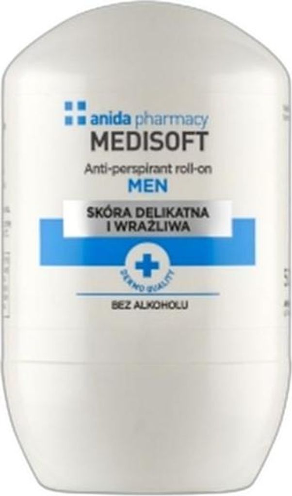 Anida Medisoft Men, anti-perspirant, roll-on, 50 ml - Długi Obrázok produktu 