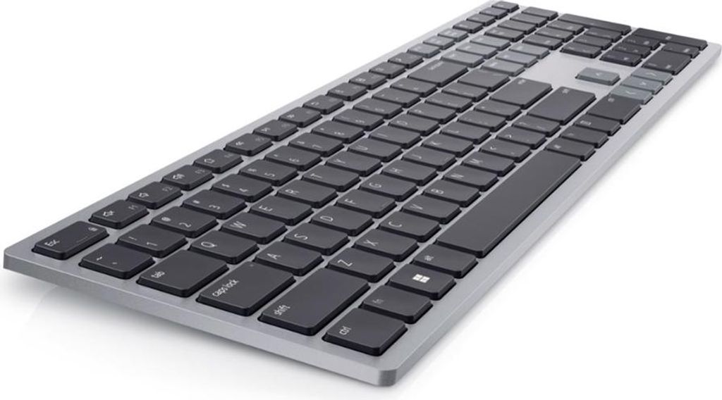 Dell KB700 Wireless Keyboard in Titan Gray - 2,4 GHz-Technologie und Bluetooth 5.