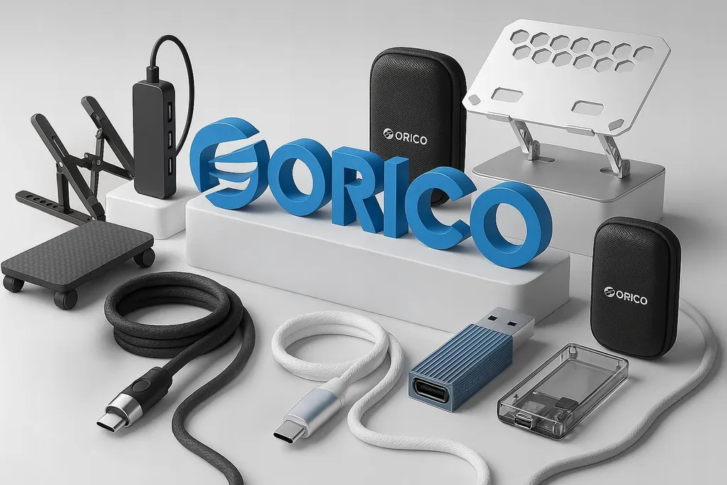Docking Station Orico YSB4-U2: Hub 5 Porte USB-A e USB-C Grigio - 12