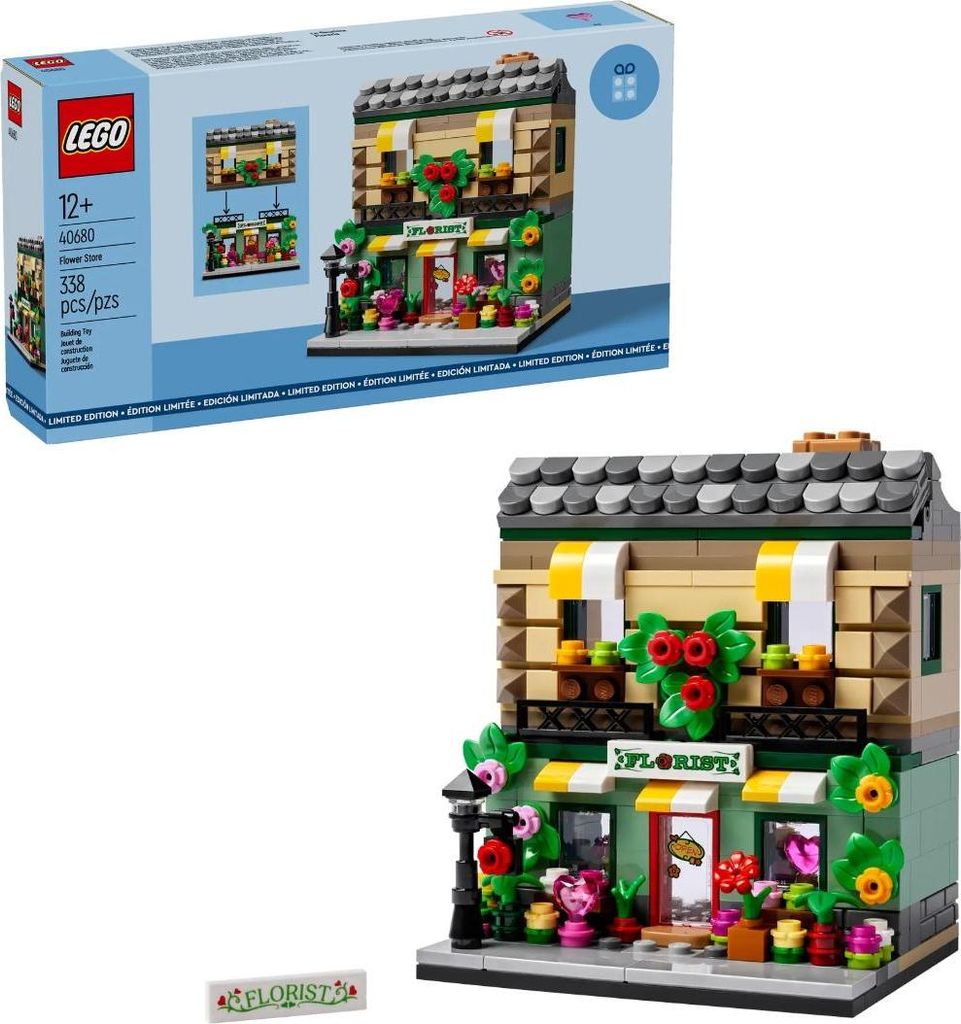 Fleuriste - Promotionnel LEGO 40680 Image du produit 