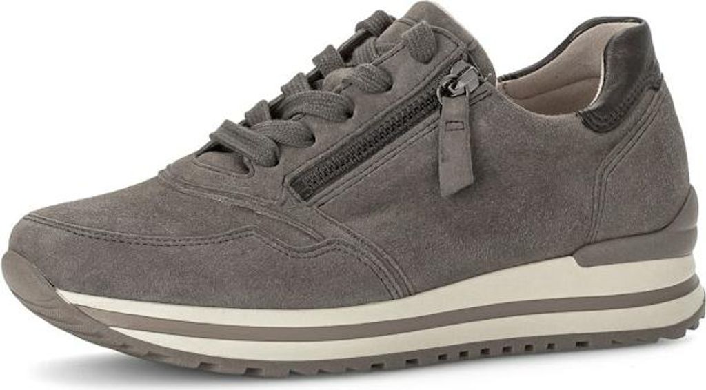 Gabor (0) Sportliche Schnürschuhe Damen 31393030313834 Braun 37 EU