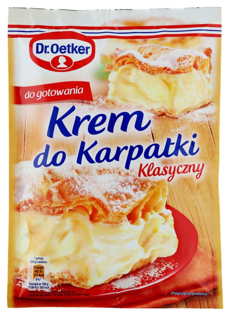 Crème pour gâteau Carpathian Dr. Oetker 240 g Image du produit 