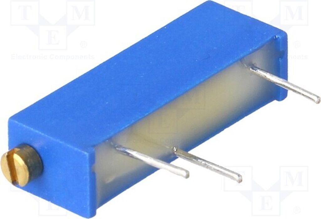 1x Potentiometer: für den Einbau 750mW 10% 1kΩ ar M43P102KB40 THT-Potentiometer