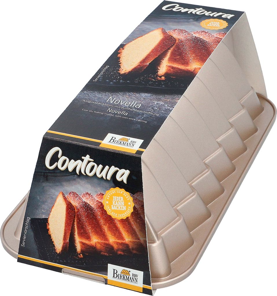 Stampo per scatola Contoura Novella 25 cm in alluminio fuso Immagine del prodotto 