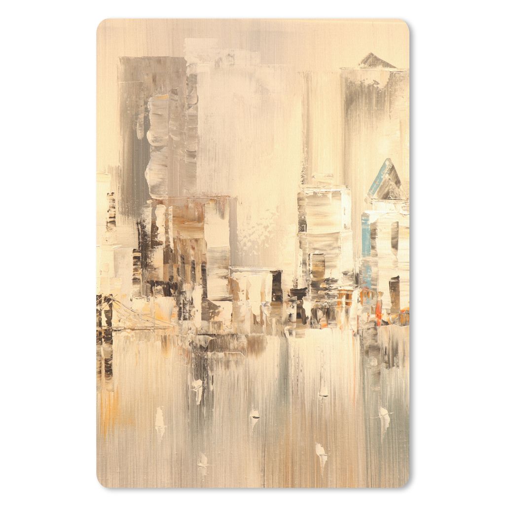 MuchoWow® Mauspad Mousepad Gemälde - Öl - Abstrakt - Produktbild 