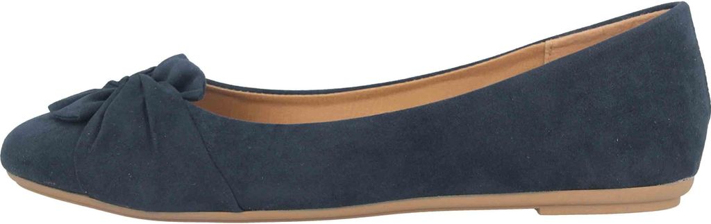 Fitters Footwear Maike MF Ballerinas in Übergrößen Blau 2.589641 Navy große Damenschuhe