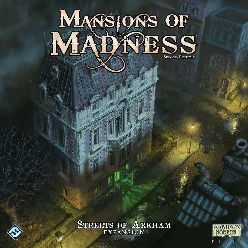 Rues d'Arkham Extension Mansions of Madness avec 4 Nouveaux Héros 2e