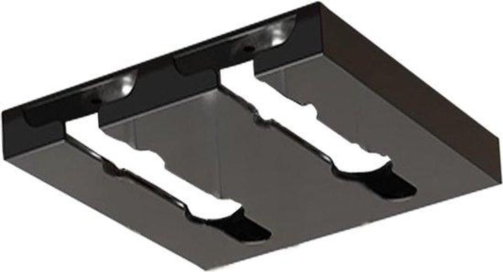 Metallene Weingläser Halterung aus Edelstahl - unter der Kasten Besteck Aufhängeschiene - metallene Weingläser Becher trocknen - Lagerung für K...