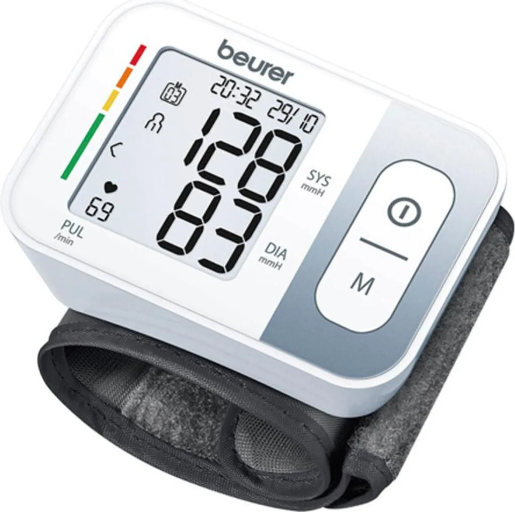 Tensiomètre poignet Beurer BC-28 Blanc : Idéal pour suivi d'hypertension