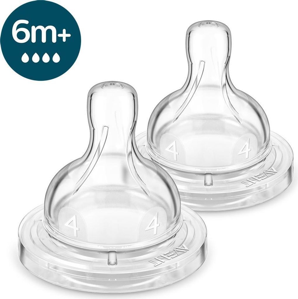 Philips AVENT SCY764/02 tettarella per biberon in silicone Immagine del prodotto 