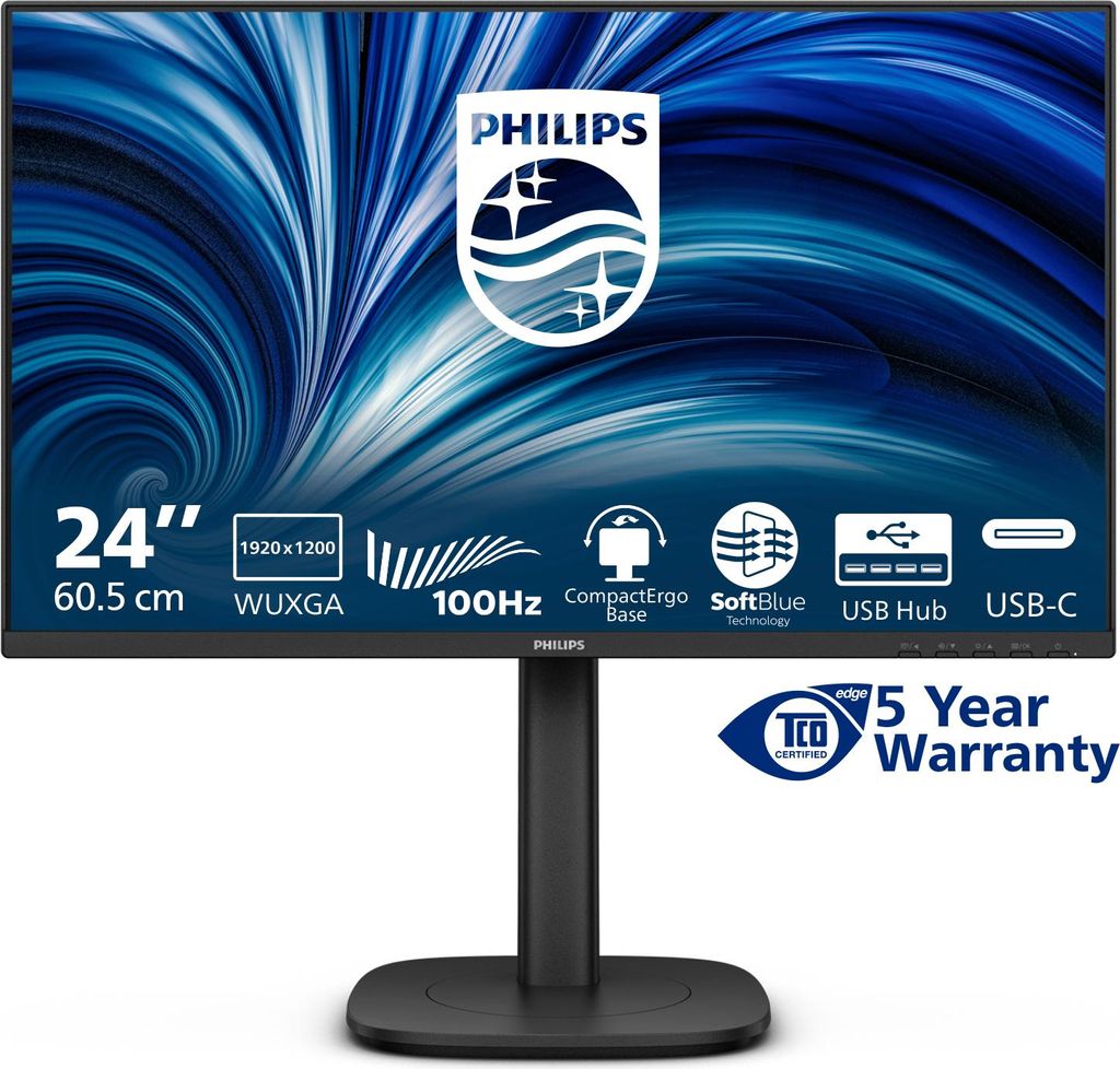 Philips 24B2N3200D - 3000 Series - LED-Monitor - 61.13 cm Produktbild 