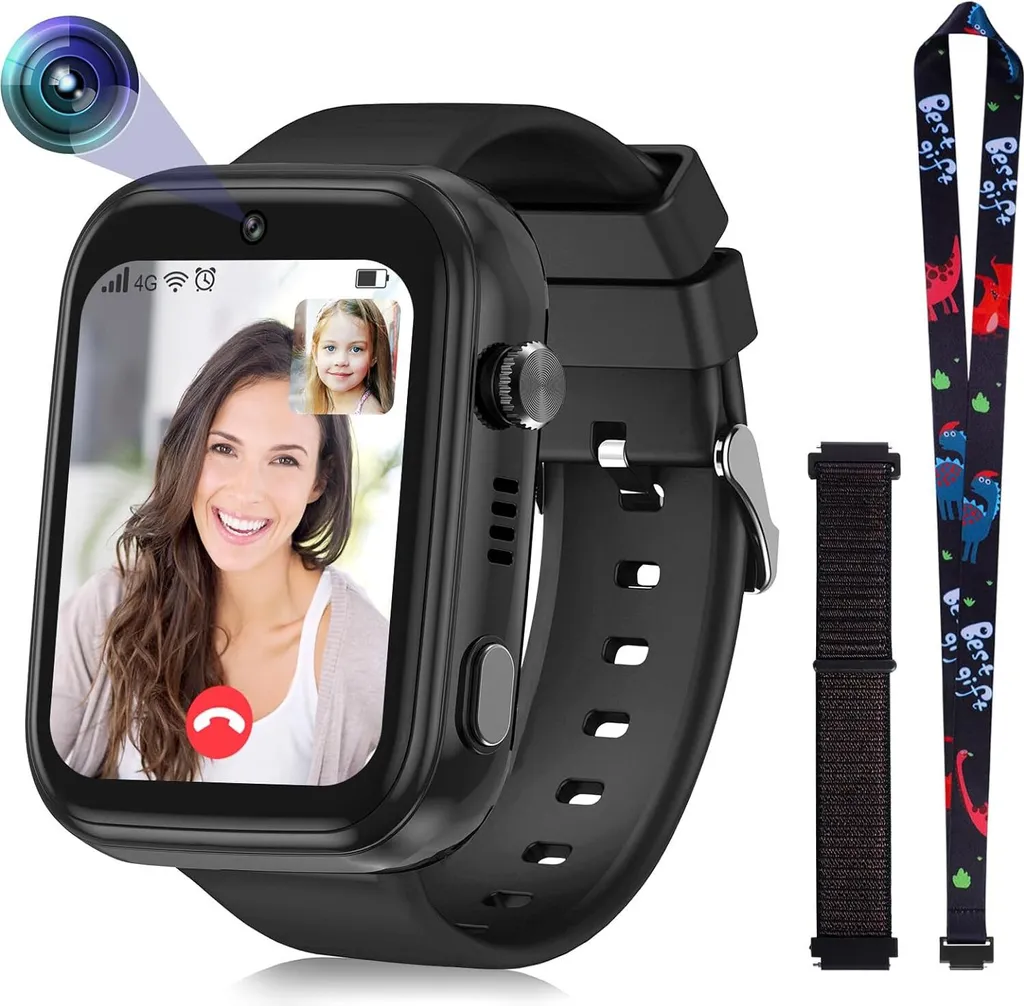Montre téléphone enfant avec WLAN pour rester connecté en vidéo et SOS
