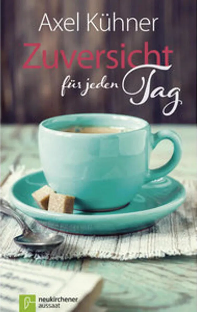 Affiche Zuversicht inspirante format A3 en papier texturé premium