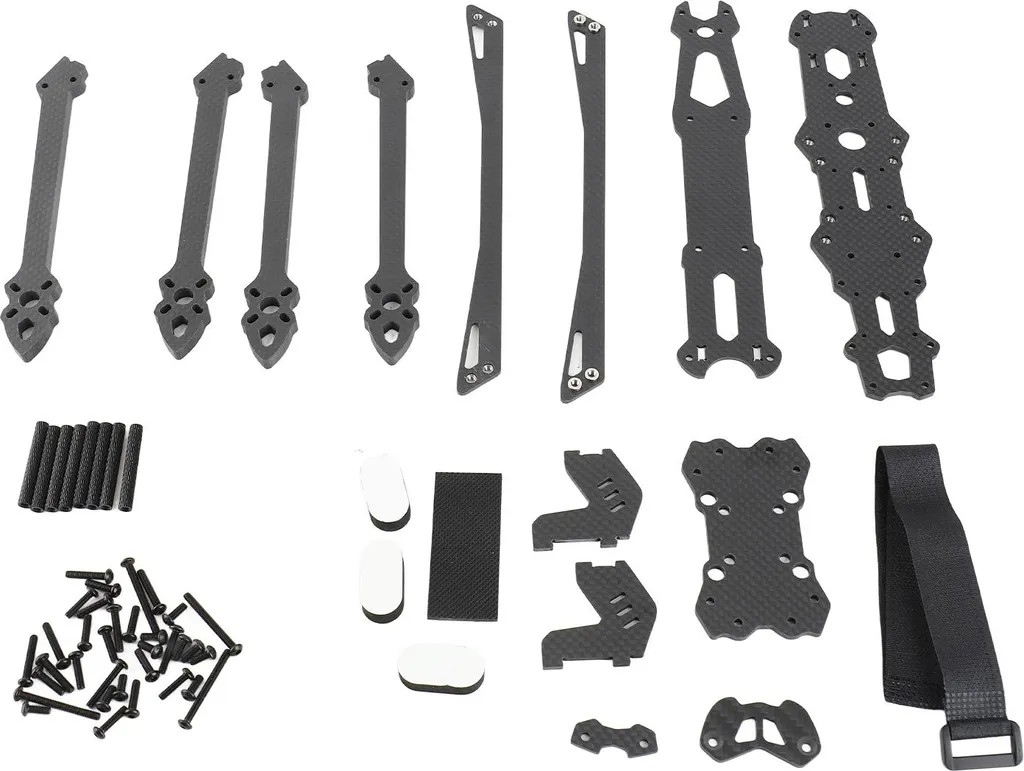Châssis drone de course FPV quadcopter kit carbone de 295 mm