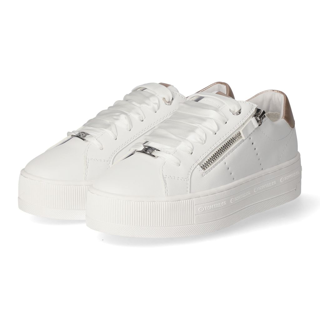 Tom Tailor Damenschuhe Schnürschuhe Weiß 39 EU - Main Image