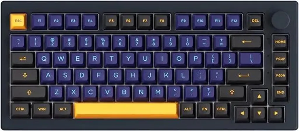 Akko Horizon 5075B Plus Clavier Mécanique sans fil QWERTY Cream Yellow