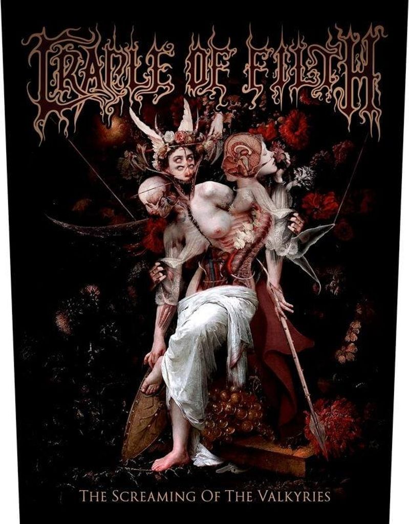 Cradle Of Filth Backpatch The Screaming Of The Valkyries multicolor Standard