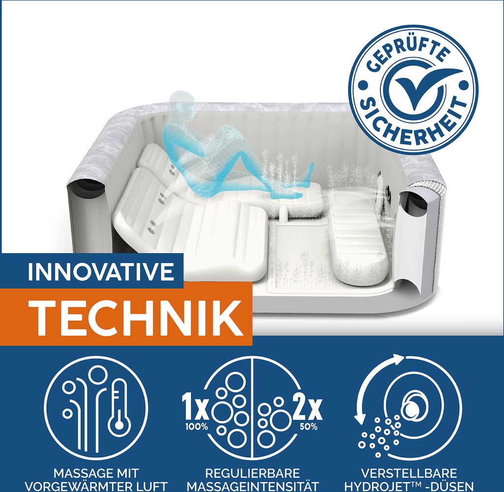 Bestway® LAY-Z-SPA® WLAN-Whirlpool San Francisco HydroJet Produktbild