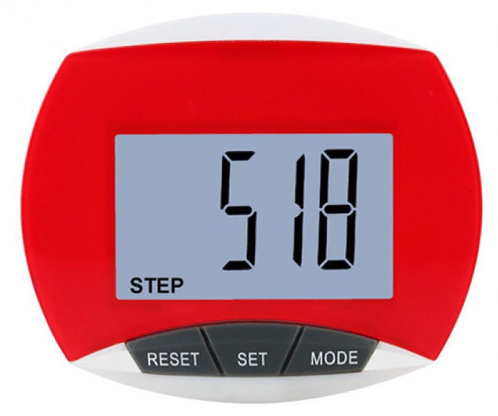 Präziser Schrittzähler, tragbarer Pedometer mit LCD-Bildschirm zum Joggen, Wandern, Laufen und Spazierengehen