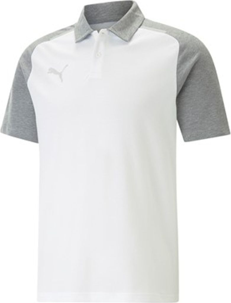 Puma Team Cup Casuals Polo Herren - Weiß