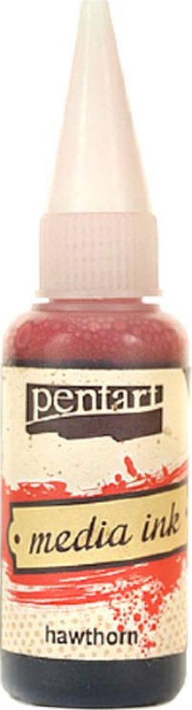 PENTART - Tinte auf Alcoholbasis - Media Ink - Weißdorn Produktbild 