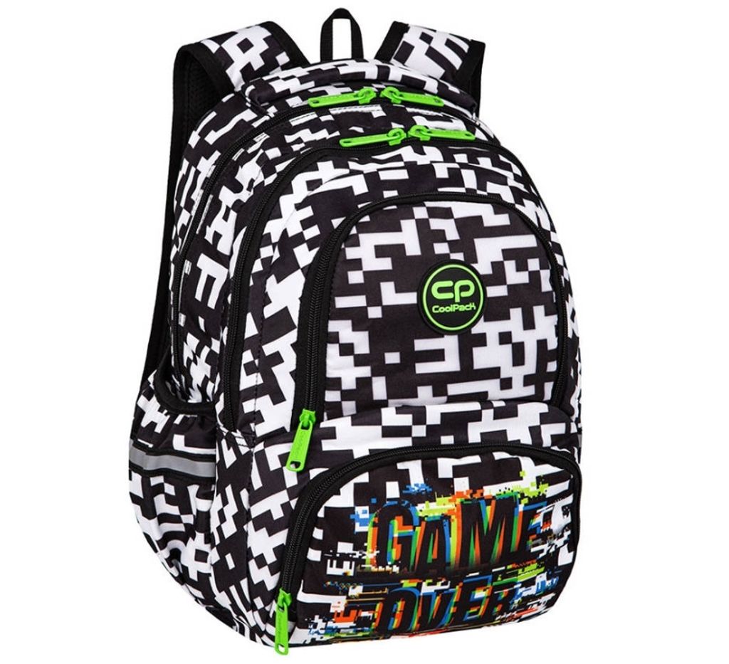 CoolPack Plecak szkolny Spiner Termic Game Over, 1 sztuka Zdjęcie produktu 