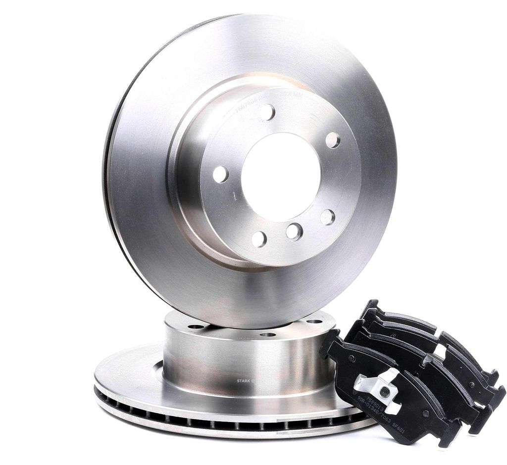 STARK Bremsen Set Vorne Bremsscheiben und Beläge für BMW 3 Touring (E91) 292mm