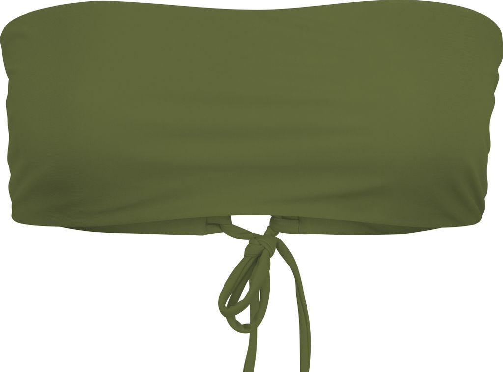 Yenita Bandeau Bikini - Top XL Oliv